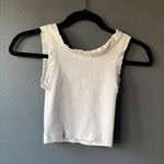 Urban Outfitters Out From Under Ribbed Crop Top - White size XS-Small Photo 0