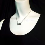 Disney  Silver Star Wars Necklace Photo 0