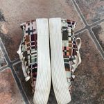 Seavees  Monterey Platform Low Top Sneakers Plaid Checkered Multi Color size 7.5 Photo 3