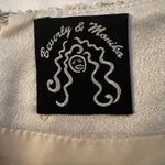 Vintage Beverly & Monika Cream Sequin Skirt Large Gold Photo 2