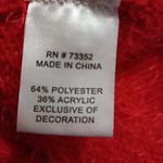 99 Jane Street L Jingle Bells Christmas Sweater with Real Bells Red Size L Photo 2