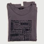 Veeko "Thank You" Long Sleeve Tee Small/Med Gray Photo 0