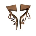 Abound  Women's Austyn Tubular Strappy Block
Heel Beige Platform Sandals Size 11 Photo 2