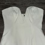 Jay Godfrey  White Strapless Dress Photo 1