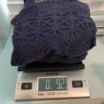 Lulus SZ small Navy Blue Floral Crochet Lace Short Sleeve Mini Dress Photo 7