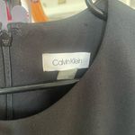 Calvin Klein  Black Midi Dress Size 10 Photo 6