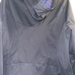 Mondetta Sporty  hooded greg zip up rain jacket L Photo 14