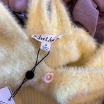 For Love & Lemons NWT  medium Devon faux mohair crop top Photo 7