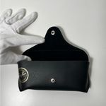 Ray-Ban by Luxottica Textured Black Leather Travel Eye Glasses Sunglasses Case Photo 8