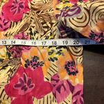 Laura Ashley Vintage 90's  Floral Jacket Silk Cotton Button Down Womens‎ Medium Photo 11