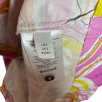 Anthropologie Vera For  Confetti Midi Shirt Dress in Pink/Yellow/Orange Size S Photo 9