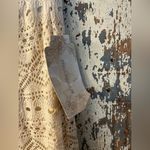 Soulmates NWT  crocheted cream maxi skirt size Large Photo 2