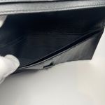 Gucci  Calfskin Interlocking G Continental Wallet Black - Preowned Photo 9