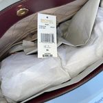 Michael Kors Merlot Kenly Tote Large MK Signature Purse Bag Photo 7