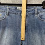 Baby Phat  Fashions Jeans Womens 15 Capris Cropped Rhinestones‎ 90s Y2K Vintage Photo 2