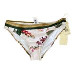Gottex  Floral Print‎ Contrast Trim Bikini - Bottoms 12 Swimsuit Photo 3