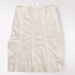 Versailles White Eyelet Lace Midi Skirt Womens Size 12 Boho Cottage Photo 2