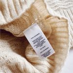 Vineyard Vines Seaspun Cashmere Pointelle Crewneck Sweater Stretchy Puff Sleeve Photo 6