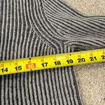 Banana Republic  100% Merino Wool Stich Mock Neck Sweater (Sz S) Gray Bell Sleeve Photo 8