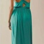 Free People NEW Golden Days Maxi Kelly Green Maxi Dress Small Vacation Tropical Photo 1