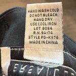 Versailles New York Black Embroidered Floral Dress‎ Pants Size 8 Photo 6