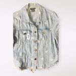 Sans Souci  Star‎ embroidered Denim Jacket Size L Photo 5