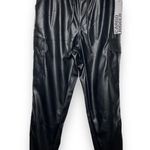Almost Famous NWT Faux Leather Cargo Jogger Medium Photo 1