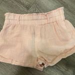 Free People  Pink Solar Flare Baja Shorts Photo 0