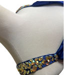 Tiffany Designs Womens  Exclusive 46837 Blue Ball Gown Prom Dress - Sz 12 Photo 4