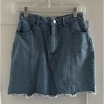 Princess Polly  Mini Denim Skirt Photo 0