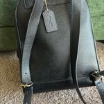 Coach  Kenley Backpack Medium Black Gold Hardware Photo 3