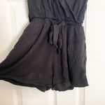 Antistar Romper Black Sleeveless Drawstring Waist Size S Vacation Resortwear Photo 1