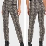 Joseph Ribkoff  Snakeskin Skinny Ankle Pants Size 6 Photo 1