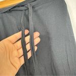 Ulla Johnson  Black Crepe Cargo Dropped Waist Jogger Sweatpants Womens 2 Goth Photo 2