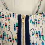 Lilly Pulitzer Sz 2 Oh Buoy Alexi Nautical Mini Dress Beachy Cottagecore Whimsy Photo 7