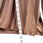 Chico's Additions Cardigan Womens XL Brown Slinky Knit Casual Travel Jacket Lagom Photo 6