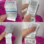 Columbia Woman’s  Pink and Purple Knit Winter Hat with PomPom Photo 2