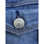 7 For All Mankind  Classic Jean Jacket Button Front Pockets Medium Blue Womens Si Photo 12