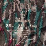 Wrangler Rock47 L Crystal Snap Western Cowgirl Top in Turquoise Purple Photo 11