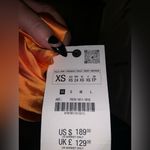 ZARA  Woman Collection Orange
Jacquard Halter boho Dress NWT party resort 189$ Photo 6