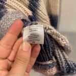 Chaser  Blue and Pink Knit Waterfall Sweater Cardigan Photo 7