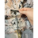 NWT Soirée Women Blouse Short Sleeve Pale Pink Floral Crew Neck Size‎ 1X Photo 1