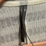 Anthropologie By  Long-Sleeve Button-Front Textured Sheer White Blouse XS Photo 5