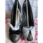 Chinese Laundry  Fall for Glitter Women’s Heels Gold Size 8.5 M New in Box Photo 3