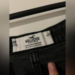 Hollister  Y2K Mall Goth Grunge Whimsigoth Black Denim Frayed Mini SkaterSkirt 00 Photo 15