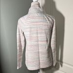 Talbots T by  Striped Cowl Neck Pullover Sweatshirt Side Zip Size XS Photo 6