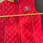 NFL San Francisco 49ers Officially Licensed  Vest Womens Sz Small Photo 9