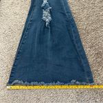 Red Fox  Distressed Blue Flare Jeans Photo 9