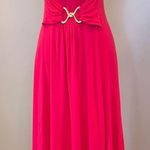 Liz Lange NEW Completely Me Women’s XS Extra Small Sleeveless Hot Pink Maxi Dress Photo 0