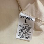 Driftwood  cream blouse embroidered balloon sleeve size L Photo 6